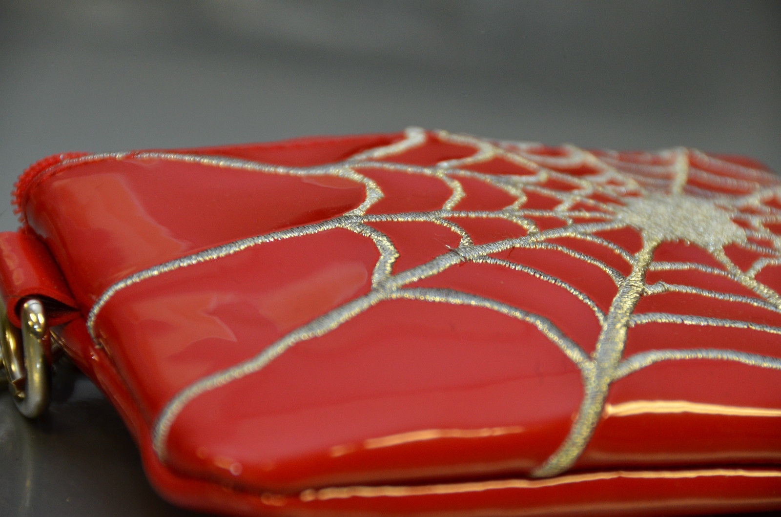 Spider Web Coin Purse With 8″ Chain Punk Gothic Rockabilly Bikers