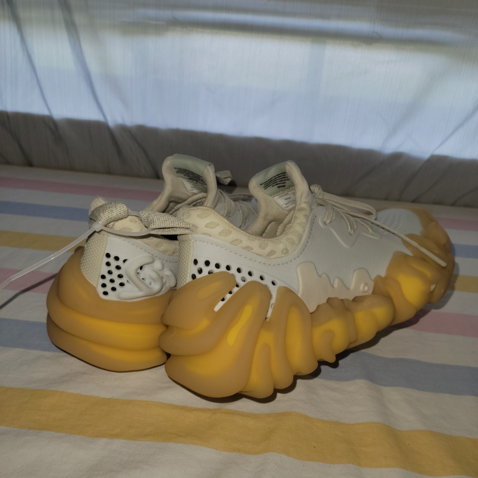 Size M4 / W6 Crocs Pollex Juniper x Salehe Bembury Tahini 100% authentic CLEAN