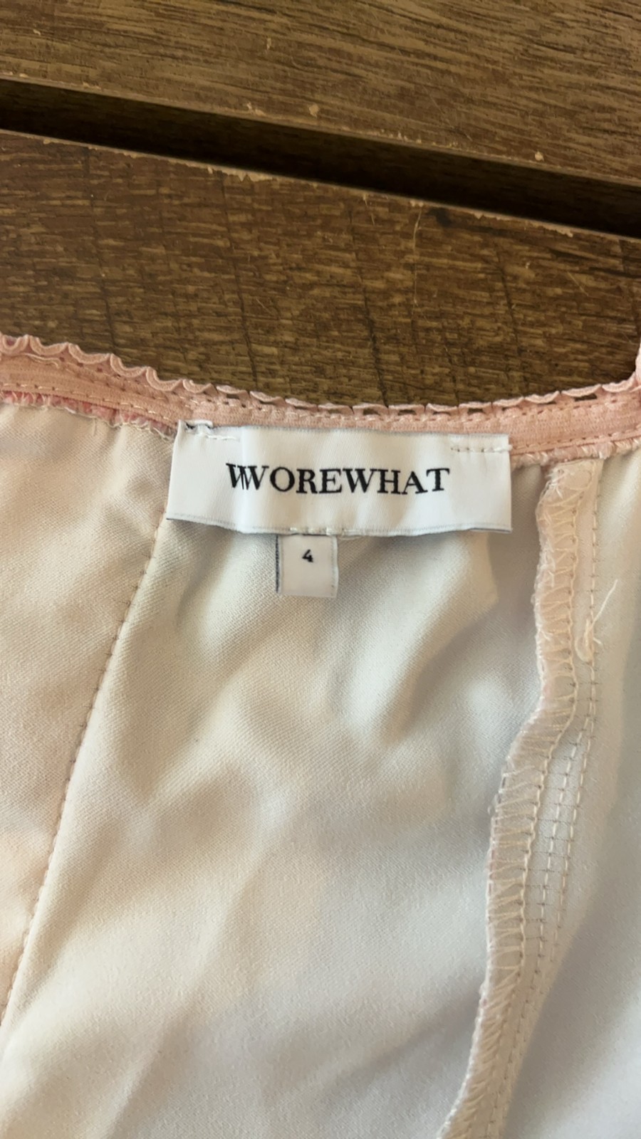 WEWOREWHAT Pink Floral Wide Strap Ruched Cup Corset Size 4 MSRP $129