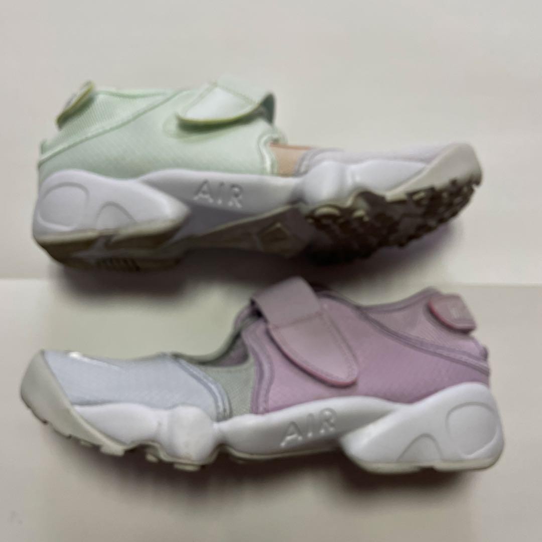 Women 7.0US Nike Air Rift 24Cm Pastel Multicolor Tabi Sneakers Sneaker Original
