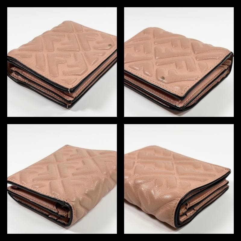 Excellent Condition Fendi Compact Wallet Brand Mini Wallet Stylish Cute