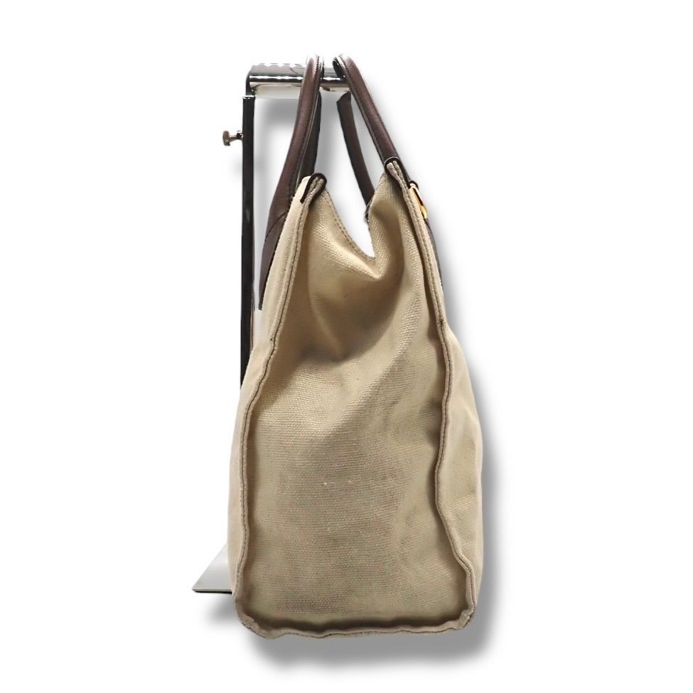 GUCCI Bag: Foldable 2WAY Tote 657422 Beige Brown Red Navy W37H27D14cm w/NA;–