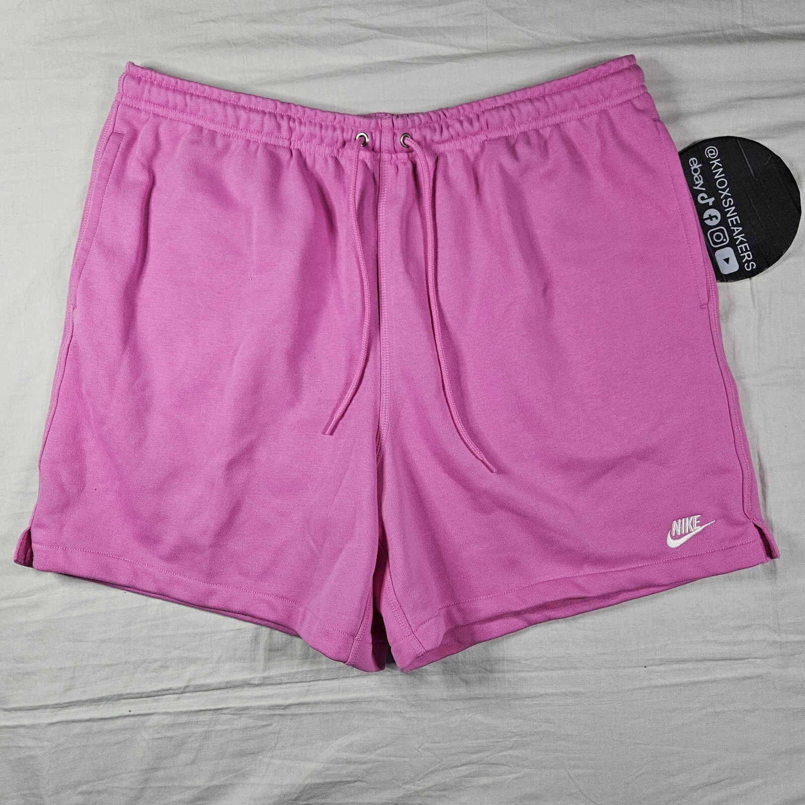 Nike Athletic Shorts Pink Standard Above Knee FN3520-365 Men’s Size Large