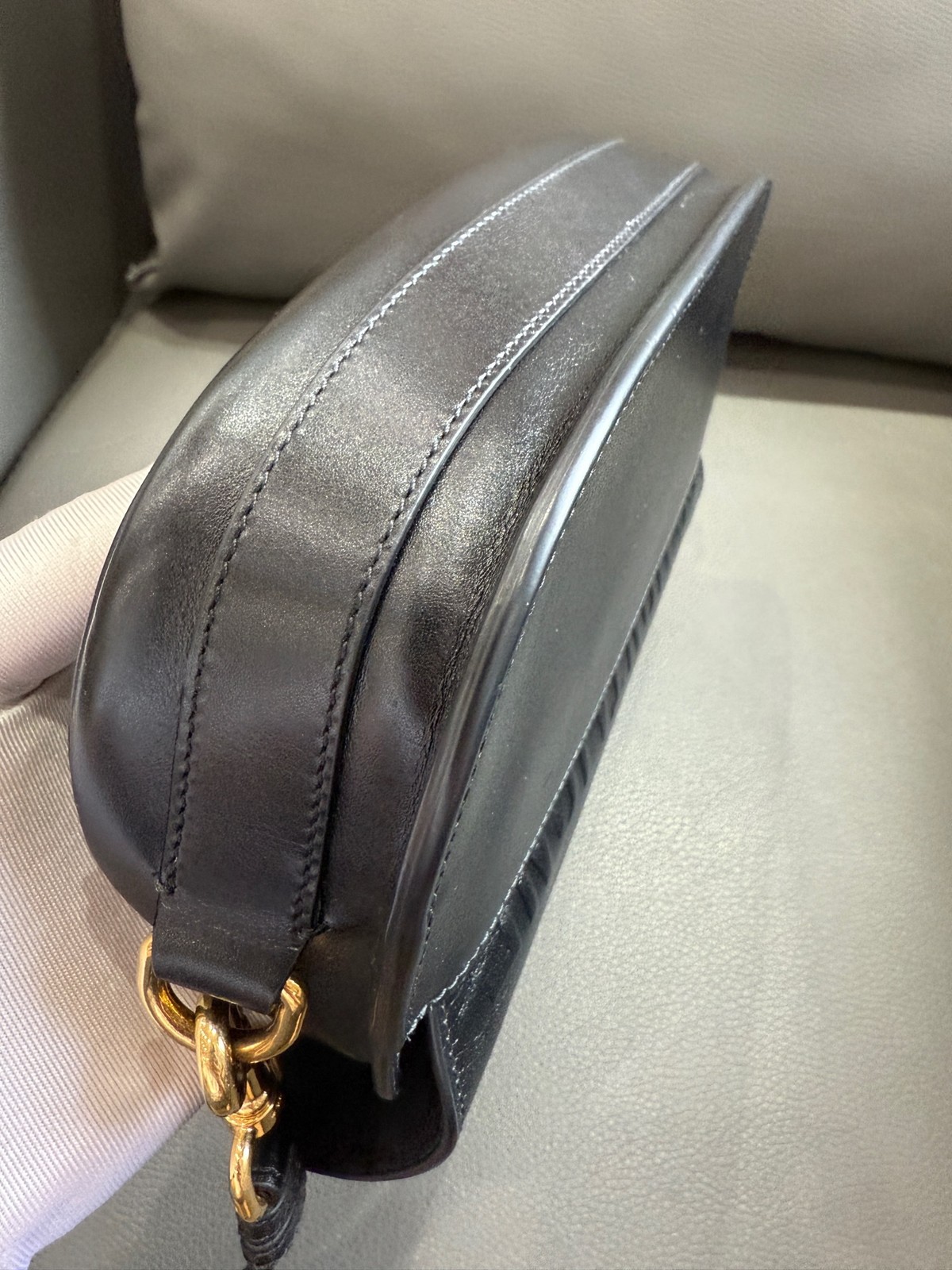 Dior Pre-Owned Authentic Luxury Handbag Black Free Tracked Shipping