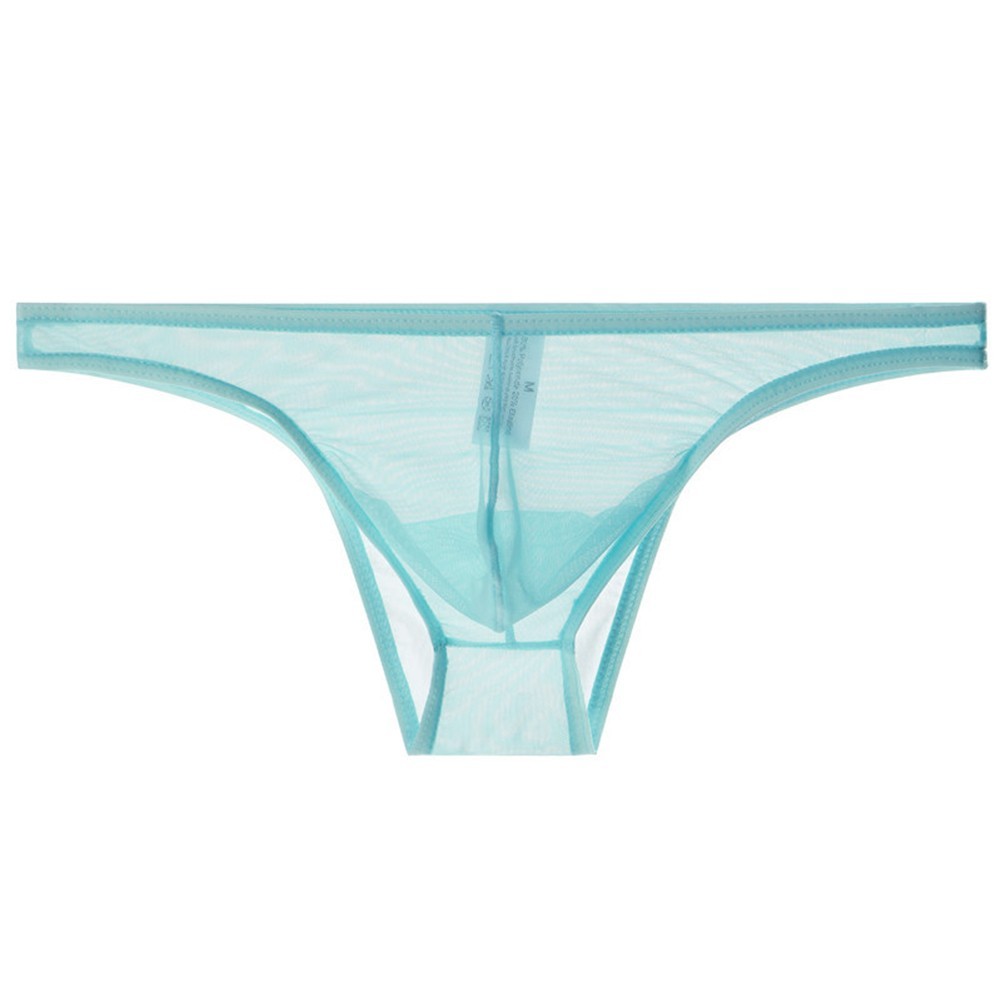 Men See Through Ultrathin Breathable Pouch Briefs for Comfortable Daily Wear