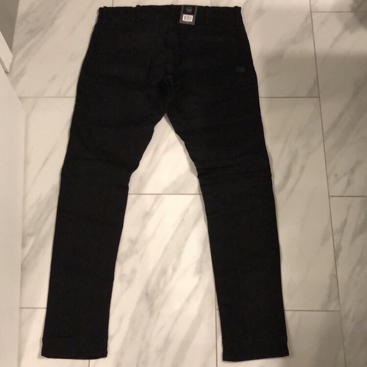 G-Star Raw Men’s Air Defence Skinny Jeans Black $240 New