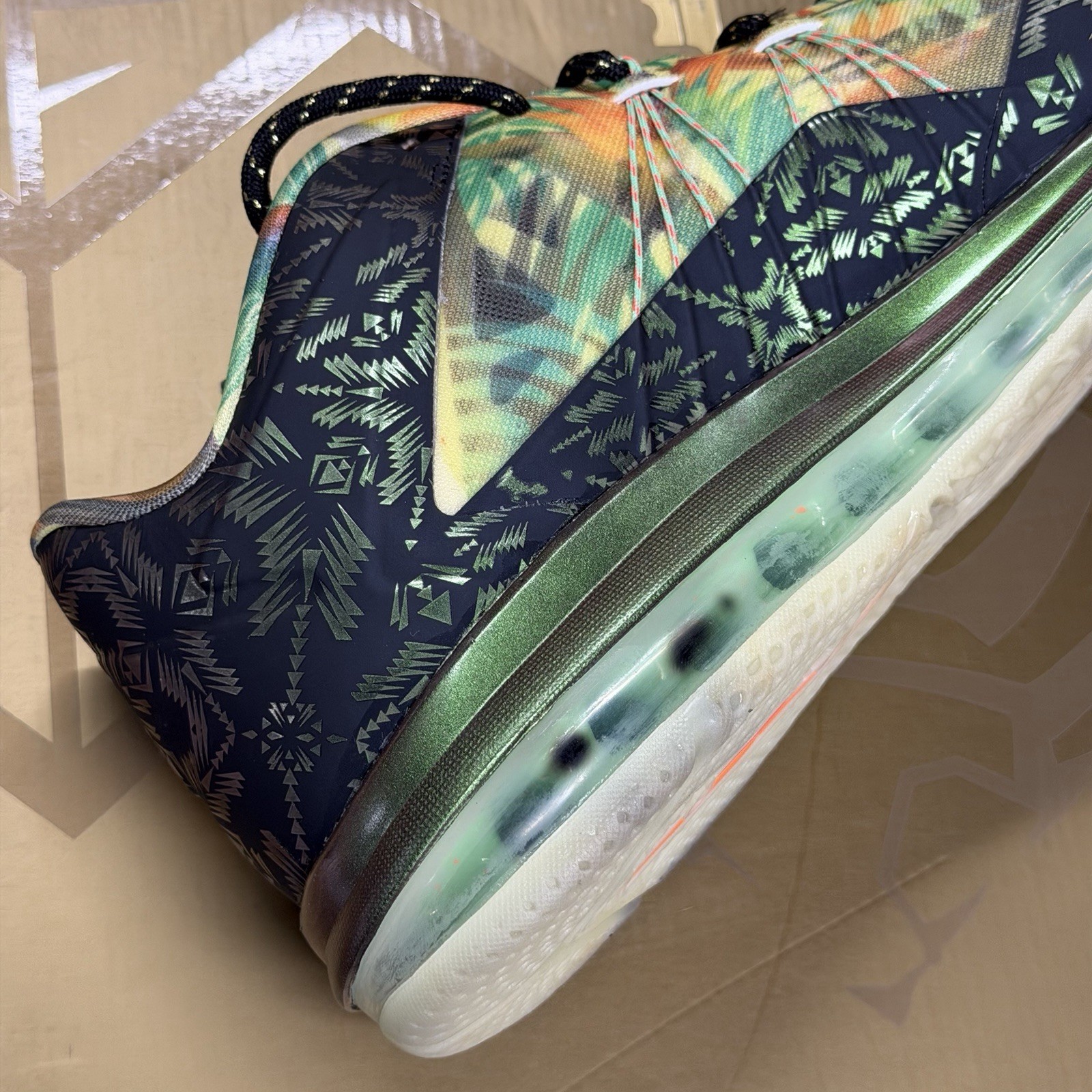 Nike LeBron X Celebration Pack 628622 900 P.S. Elite Low Championship Sz 11