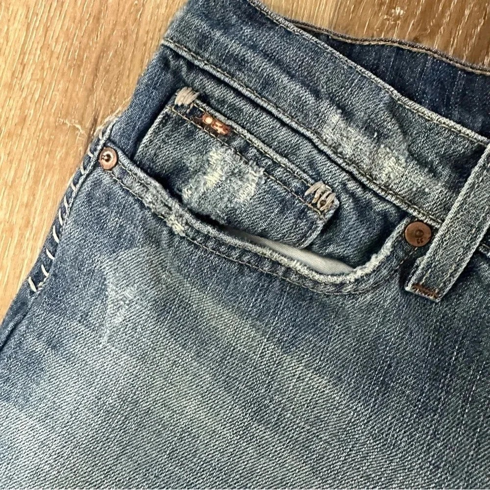 Joe’s Jeans Vintage Series 1971 Women’s Medium Wash Distressed Jeans Sz 29 GUC