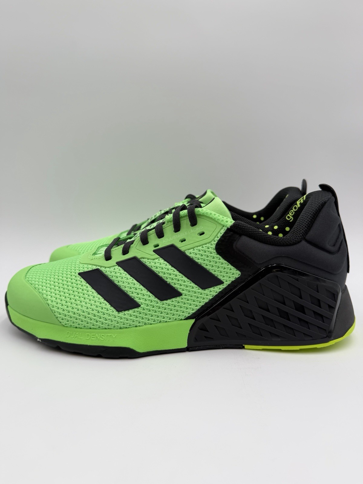 Adidas Men’s Dropset 3 Size 11 Lime Burst Carbon |JR1668|