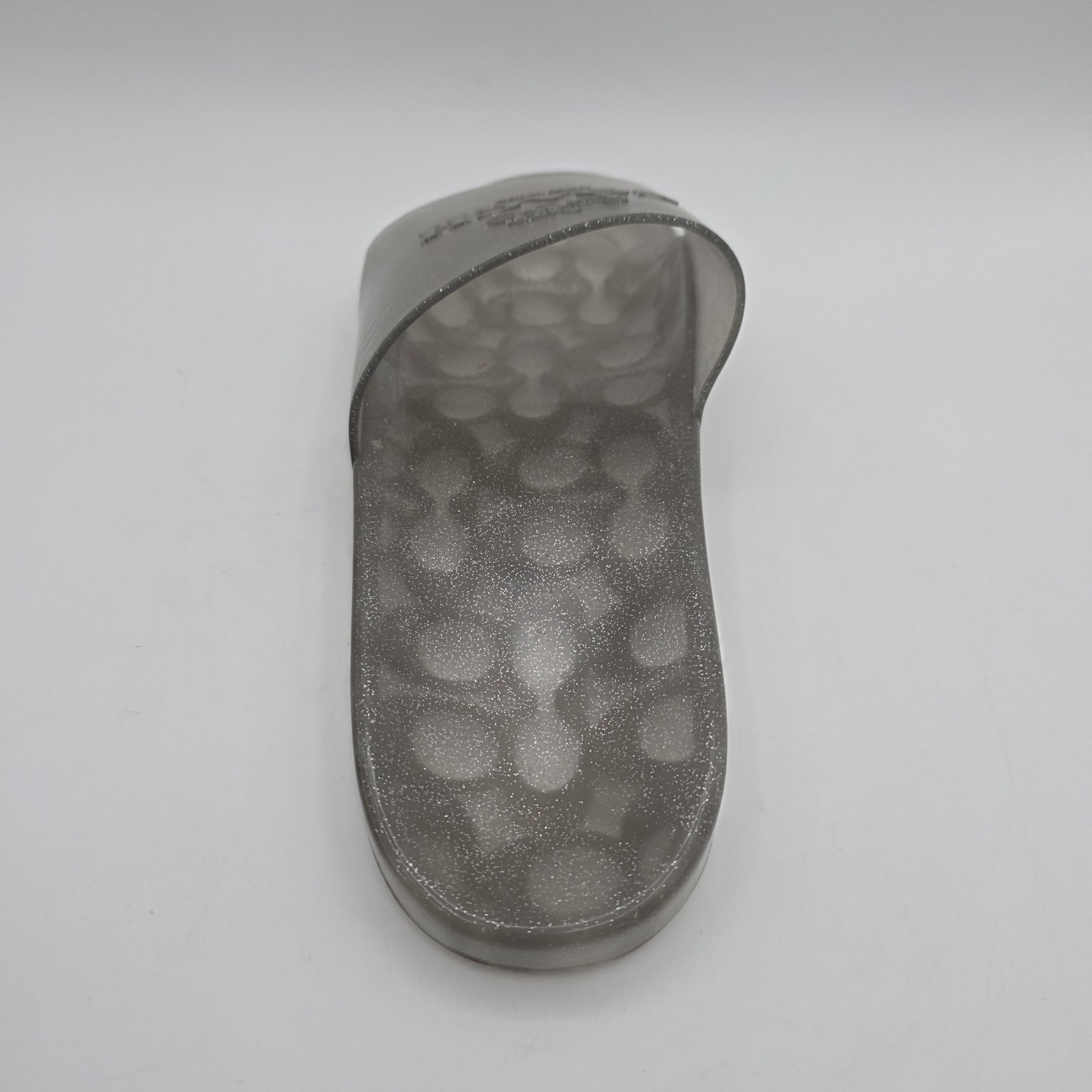 Coach Ulyssa Jelly Clear Slides glitter accent in about a size 10 – 10.5