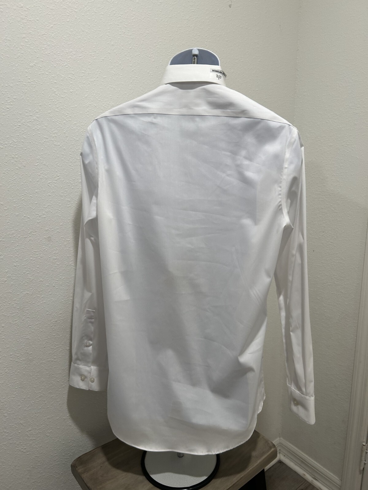 Calvin Klein Mens Regular Fit Stretch Wrinkle Free Shirt White Choose Your Size