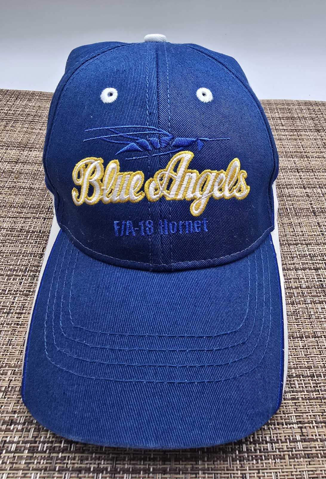 Blue Angels Hat F/A-18 Hornet Airware Hat Cap Adjustable Strap Embroidered