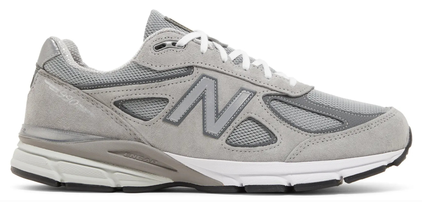 New Balance 990v4 Made in USA Grey Silver SZ 10.5 Men’s U990GR4