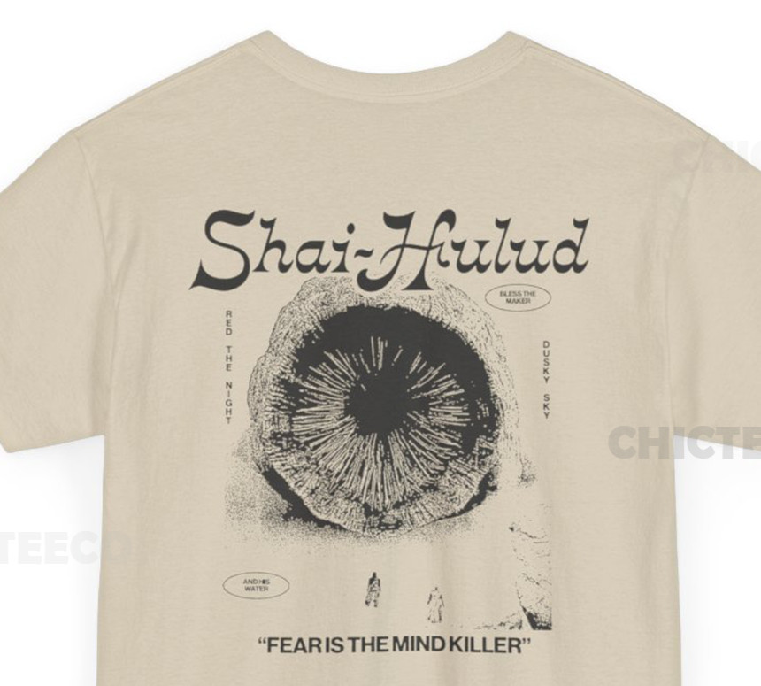 Dune vintage t-shirt, shai-hulud movie teeshirt, sandworm Tee, Unisex Shirts