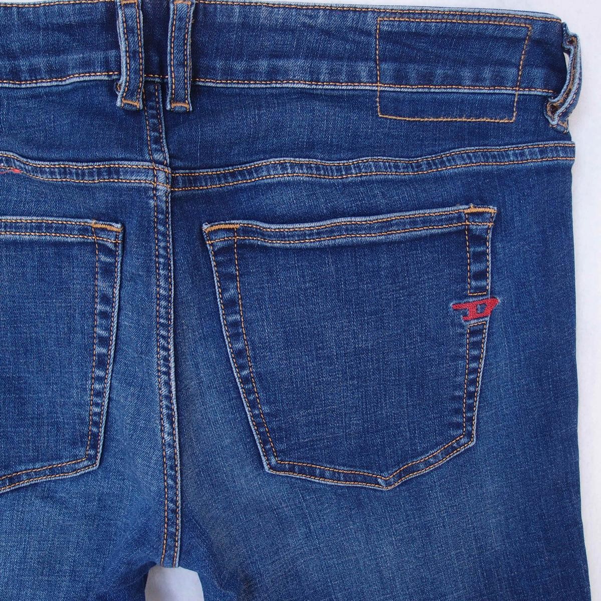 Mens Diesel 1979 SLEENKER 09E95 Stretch Slim Skinny Blue Jeans W32 L30