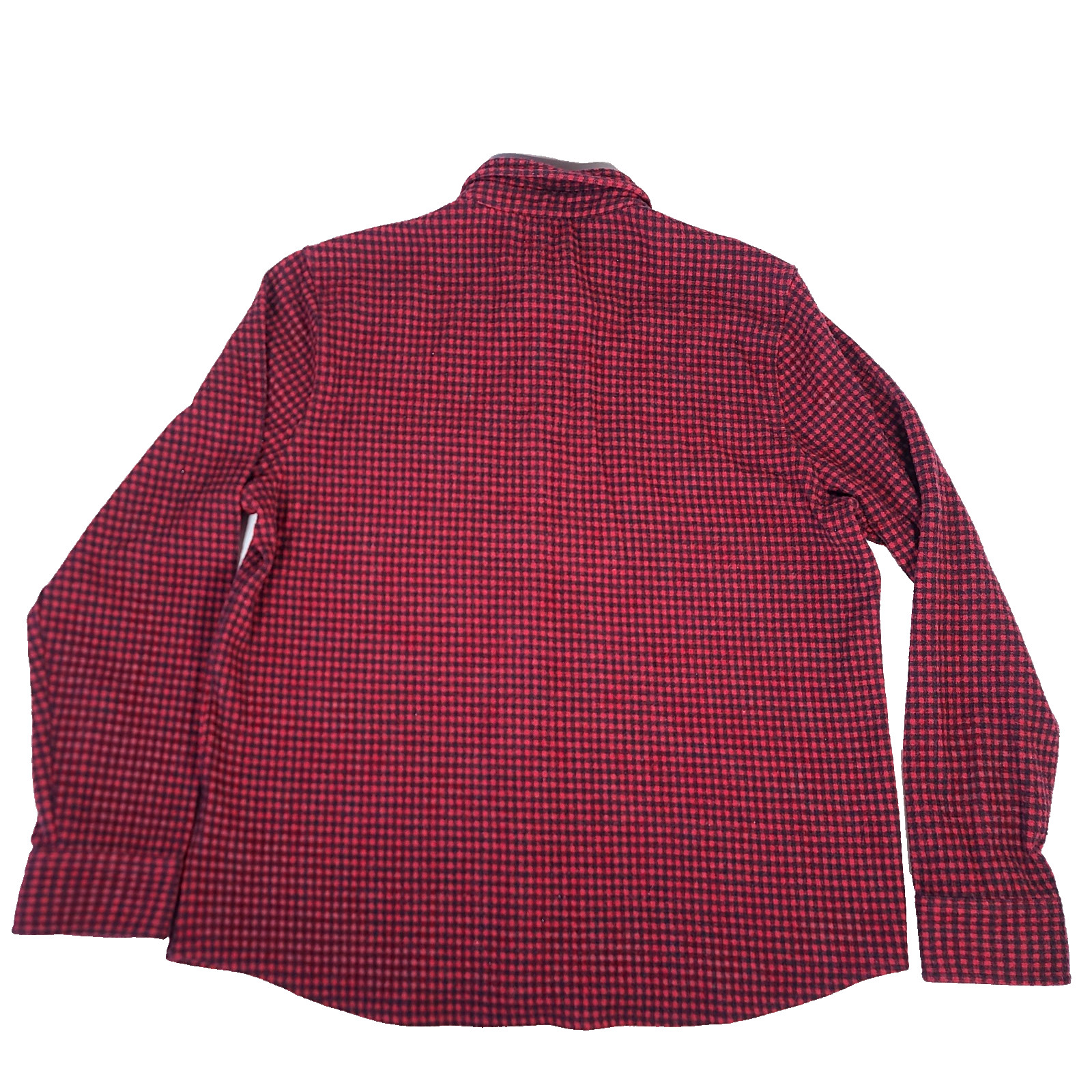 Faherty Movement Flannel Shirt Mens XL Red Plaid Workwear Stretch Button Cotton