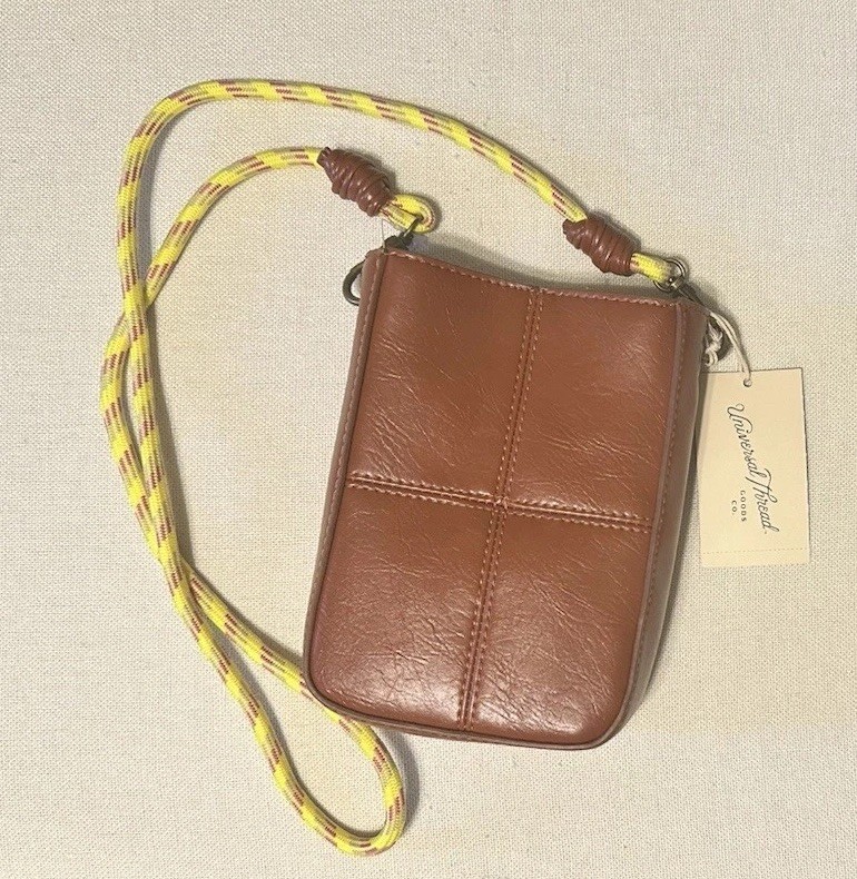 Universal Thread Brown Crossbody Purse, Small, Responsible Faux Leather