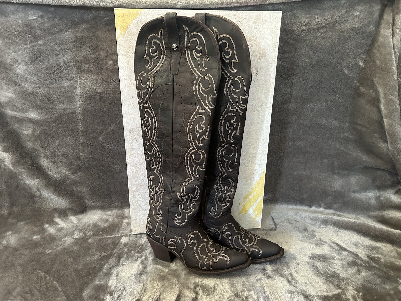 Horsag Brand New Tall Western Boots – Size 8W/25MX