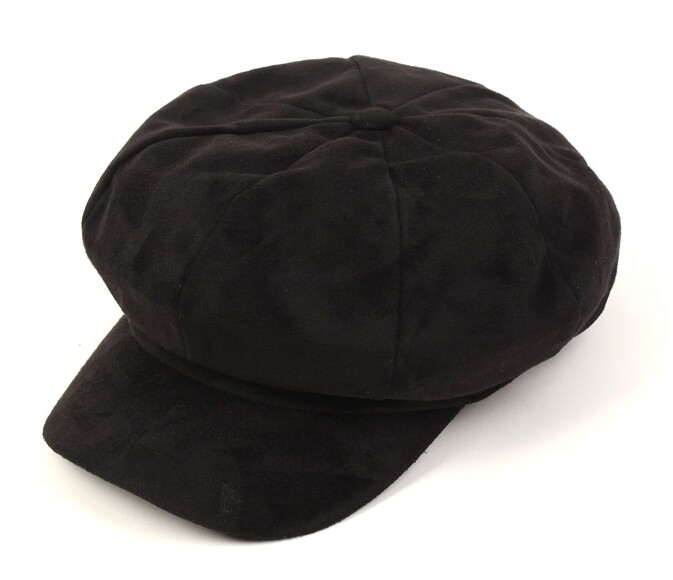[UNIVERSAL CHEMISTRY] BTS Jimin Suga Black Newsboy Cap Black Hat