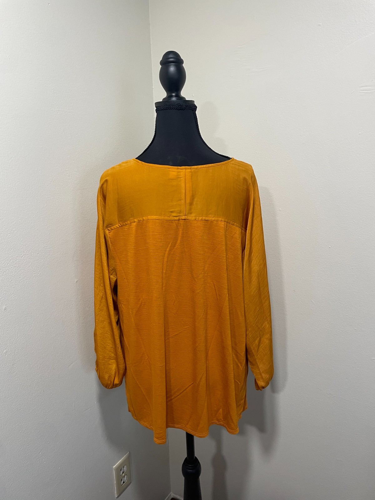 Dolan Left Coast Collection Golden Yellow Blouse, Size L, Excellent Condition