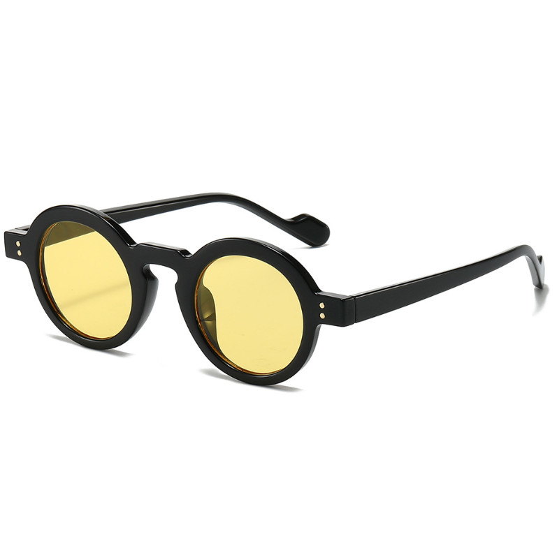 Classic Small Frame Round Sunglasses For Men Women Retro Outdoor Shade Glasses