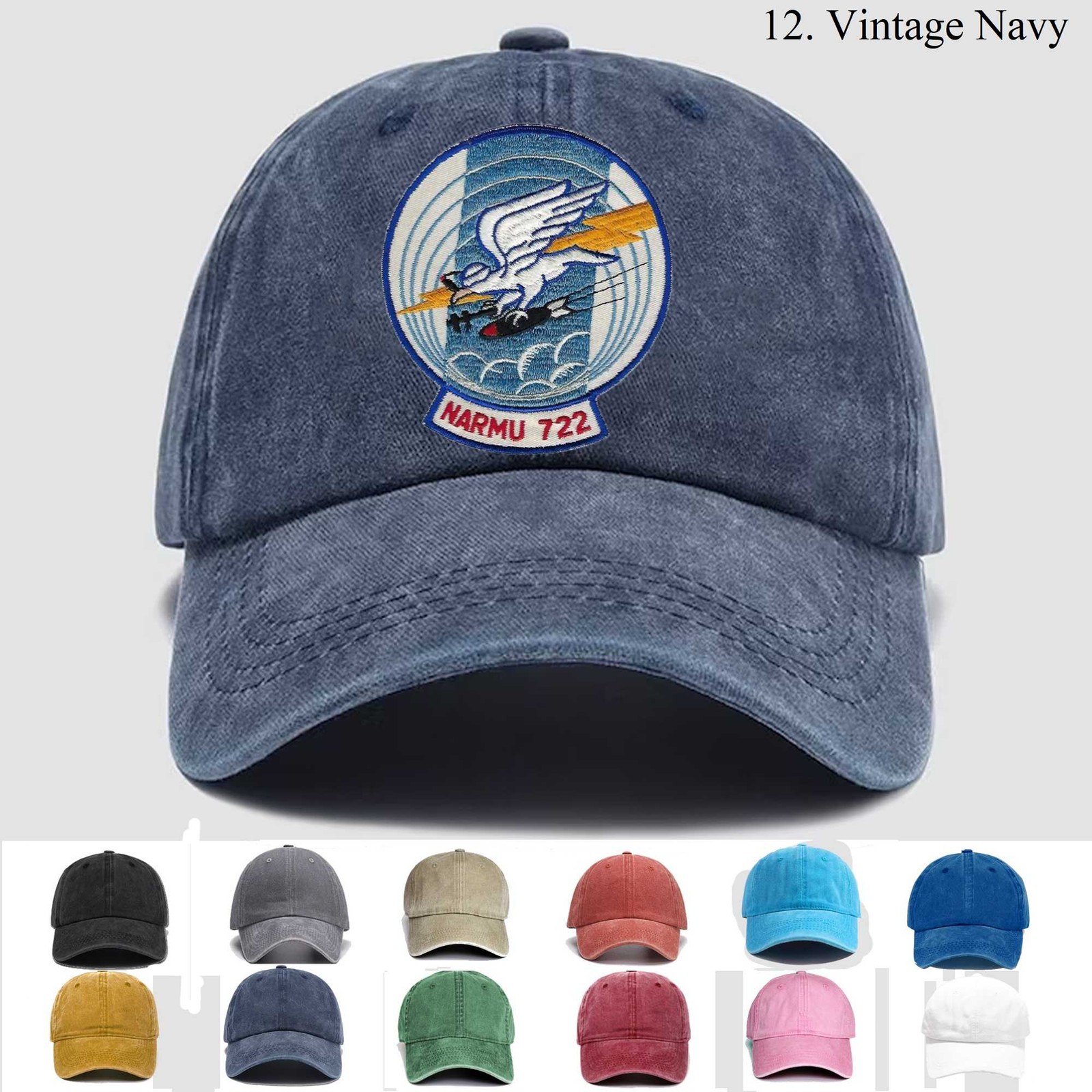 Customized Personalization Embroidered Hat Narmu 722, Trucker Hat, Gift Idea