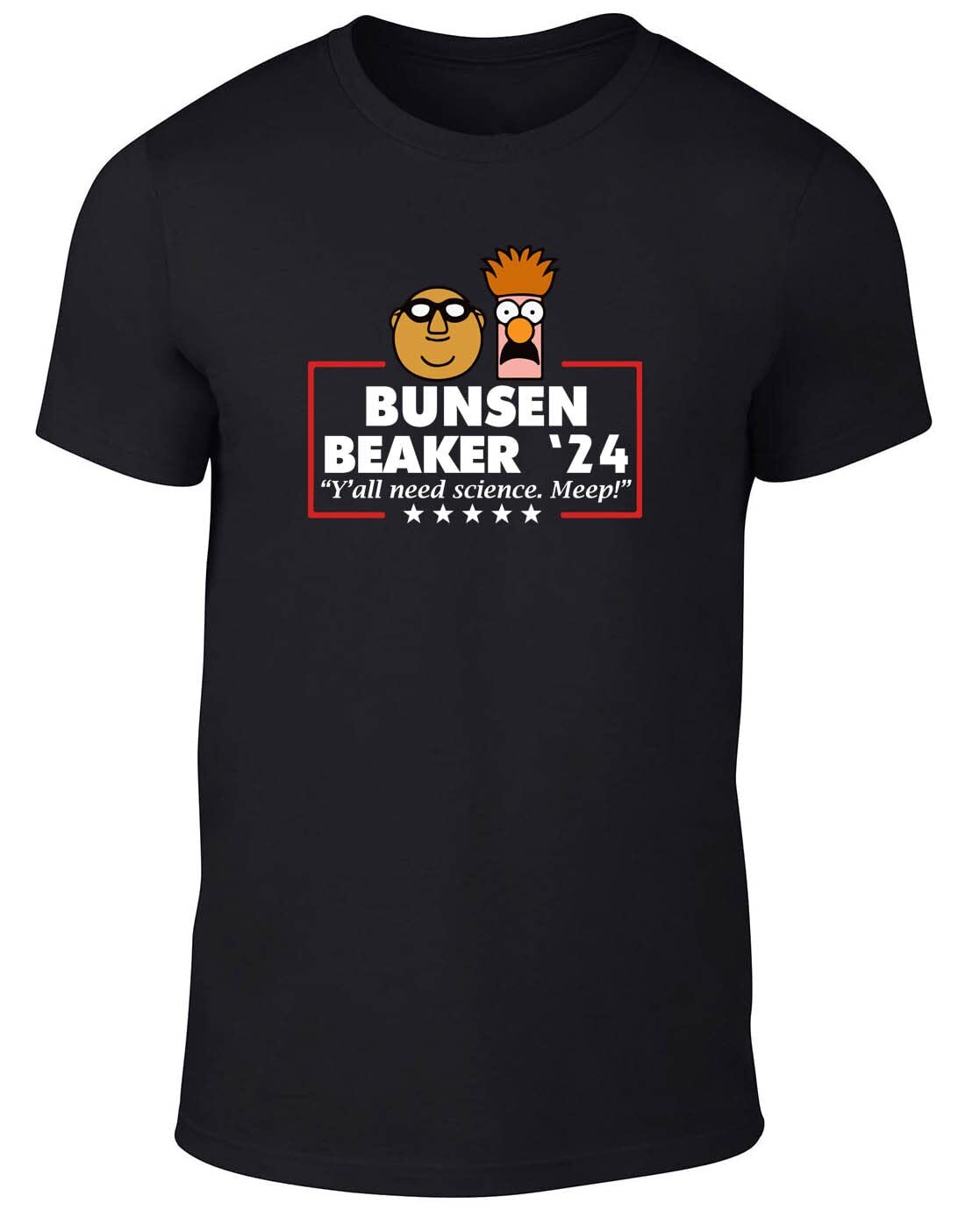 Bunsen and Beaker 2024 Science T-Shirt