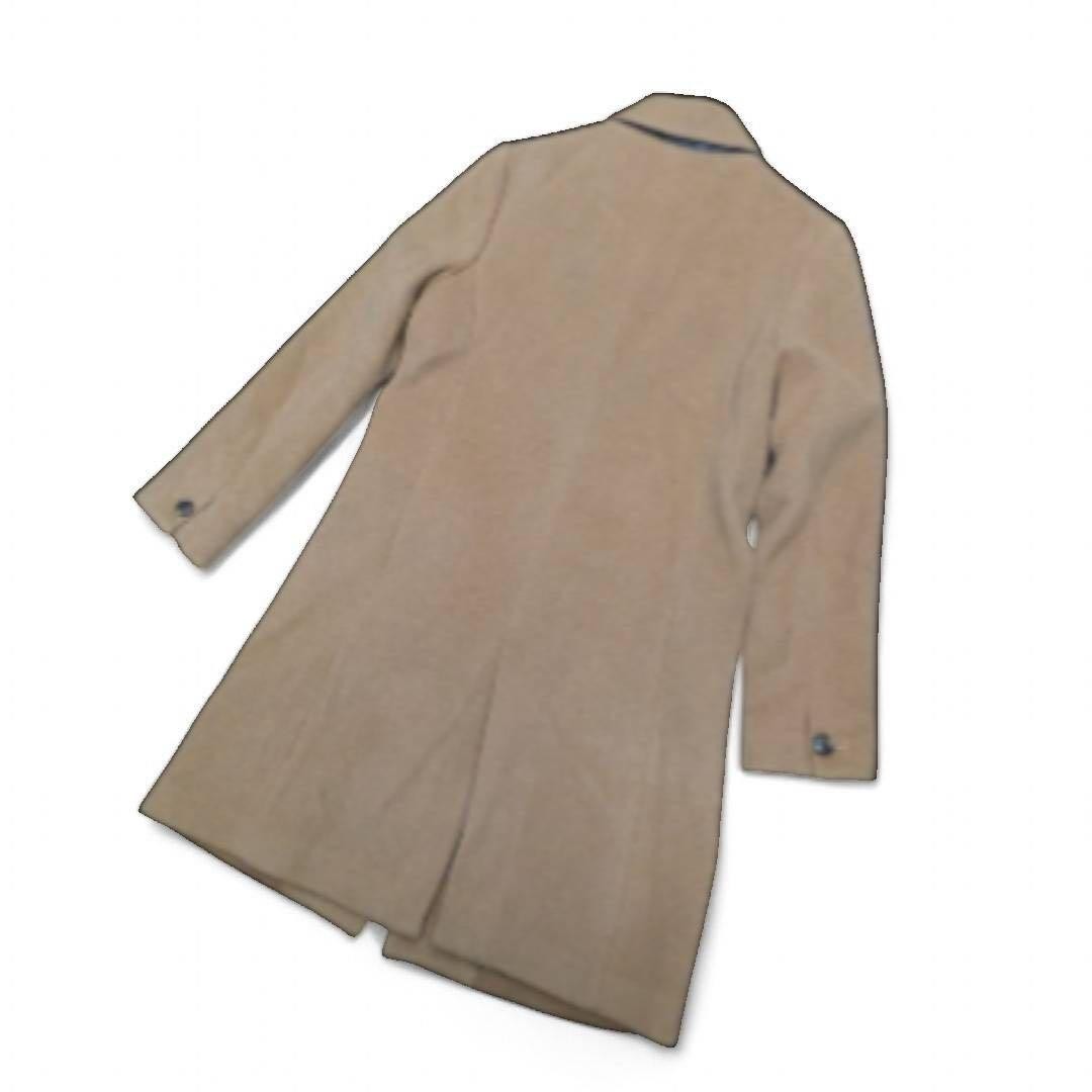 IENA Women’s Cashmere Blend Chester Coat Brown Long S Excellent Japan