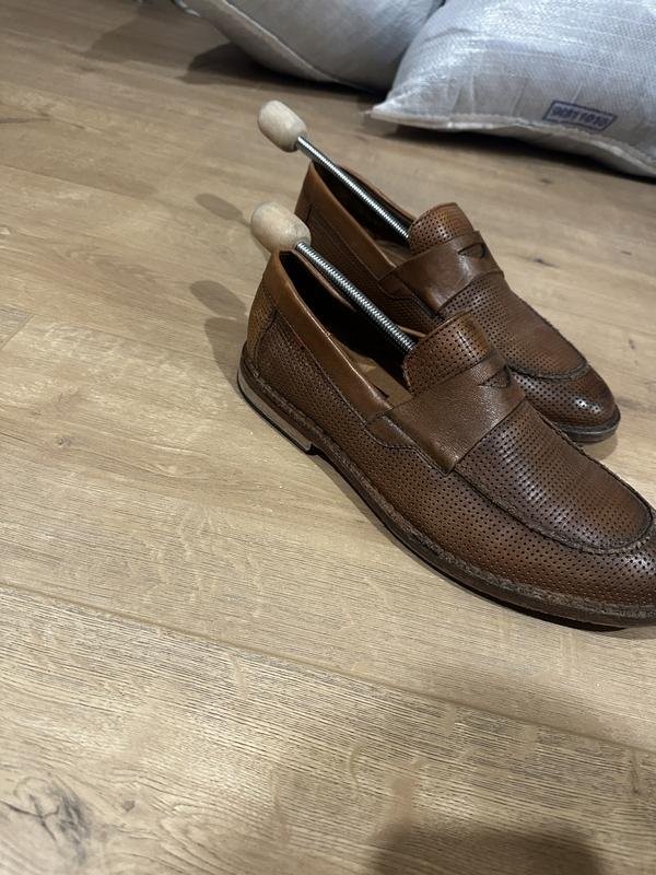 Men Strellson Boots Brown Leather 42
