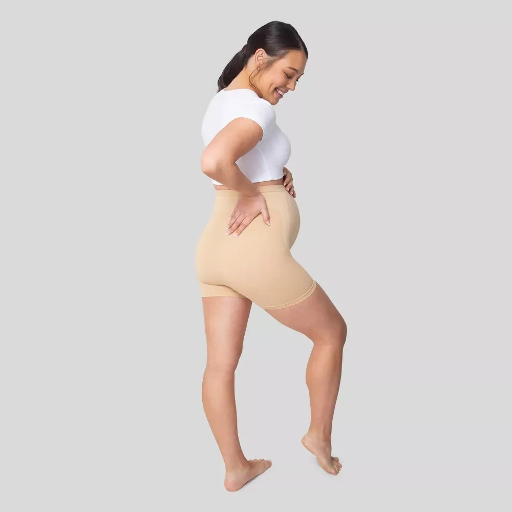 Belly Bandit Basics Maternity Support Shorts – Nude Size XL