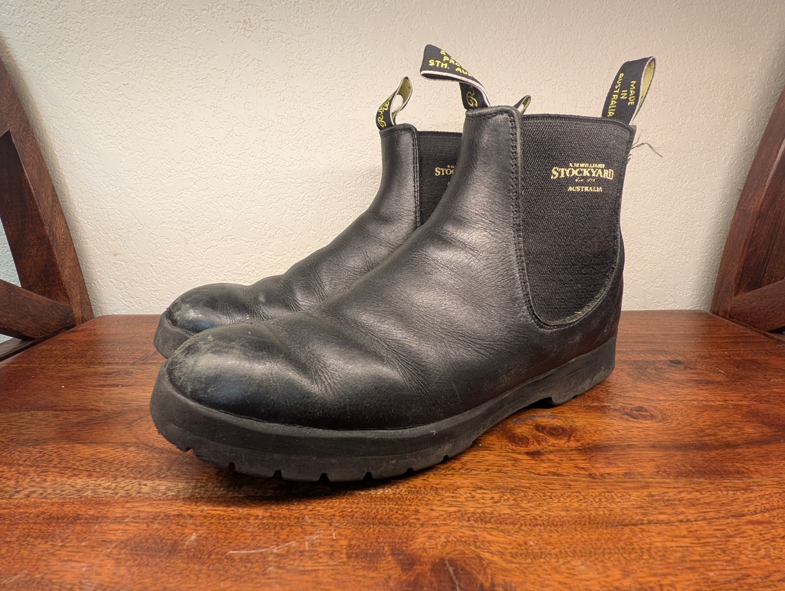 R.M. Williams Stockyard Chelsea Leather Boot Men’s 6.5AU/7.5 US