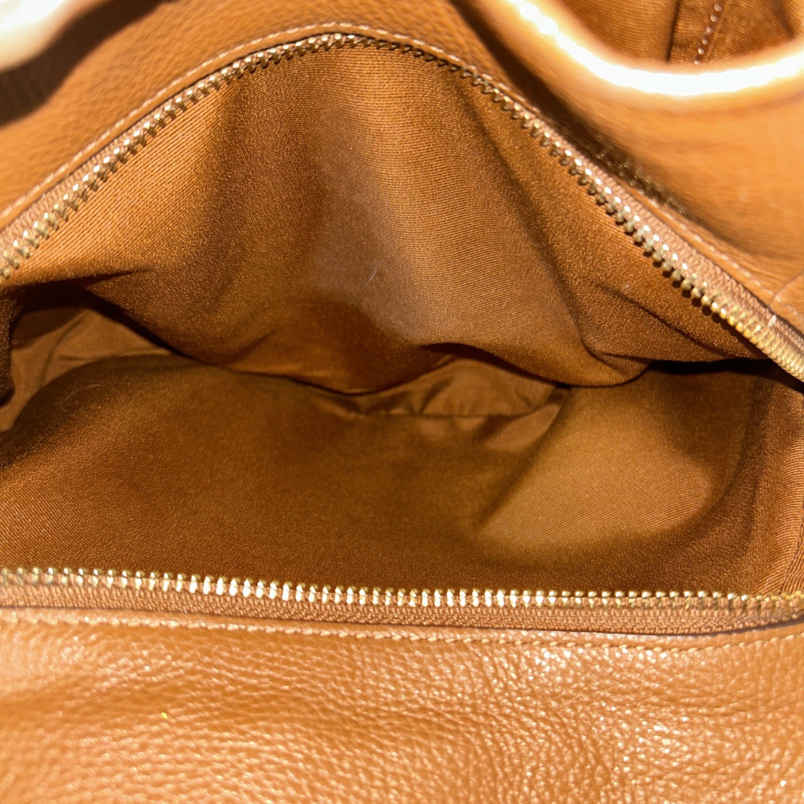 Coach Madison Phoebe 26224 Brown Pebbled Leather Hobo Shoulder Bag Purse