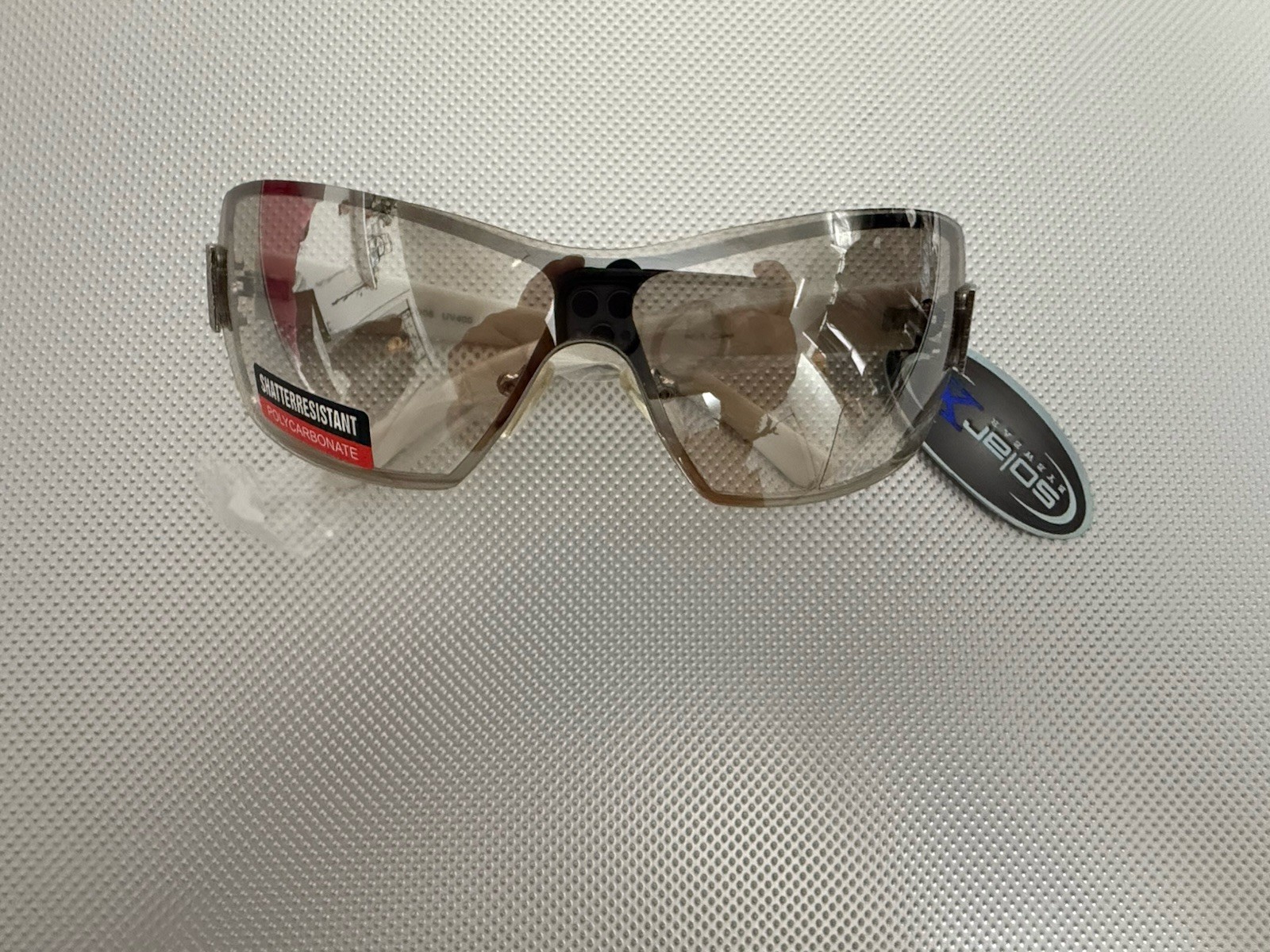 Cébé Urban Shield Wrap Sunglasses Brown Plastic Frame Tinted Poly UV400 A3