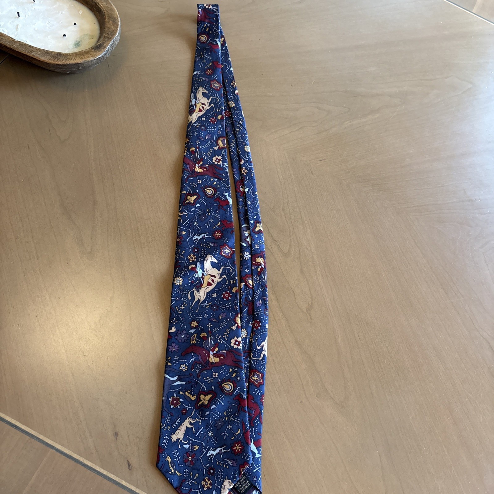 David Rappaport for Barney’s New York 100% Silk Tie Made In Dominican Republic