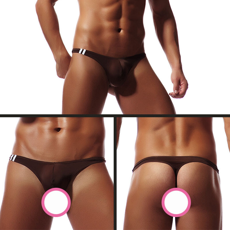 Mens G-strings Lingerie Underwear Briefs Tangas Thongs Bikini Underpants T-back⇓