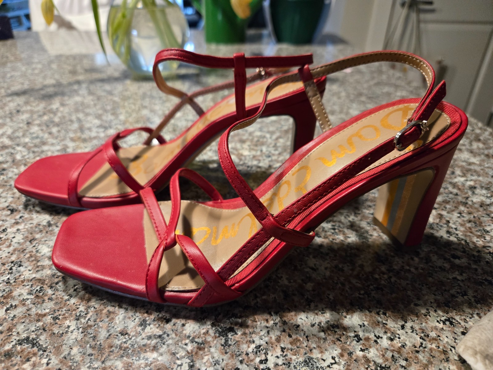 Sam Edelman Elisa Strappy Heel Sandal 7M