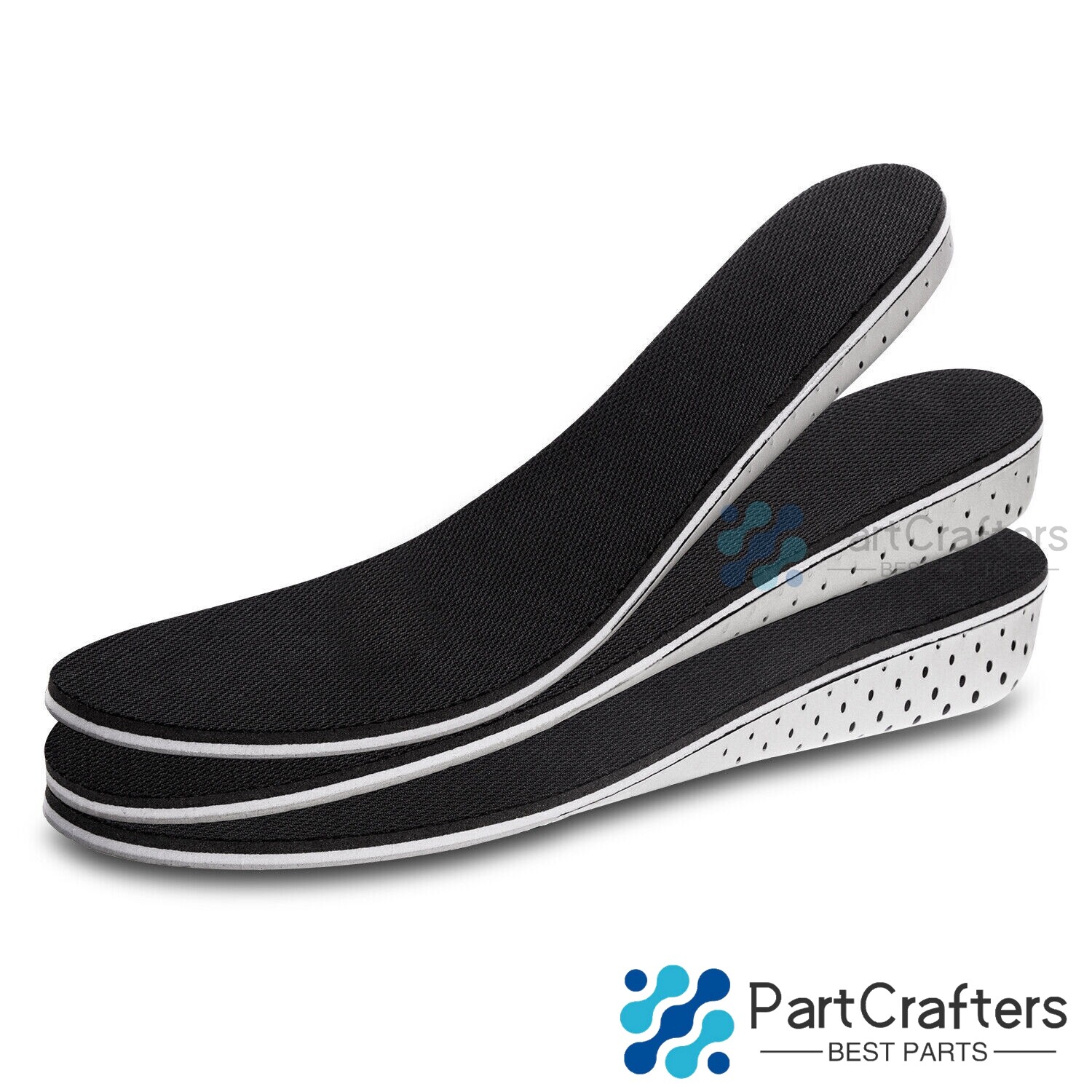 Men Women Invisible Height Increase Insoles Heel Lift Taller Shoe Inserts Pad US