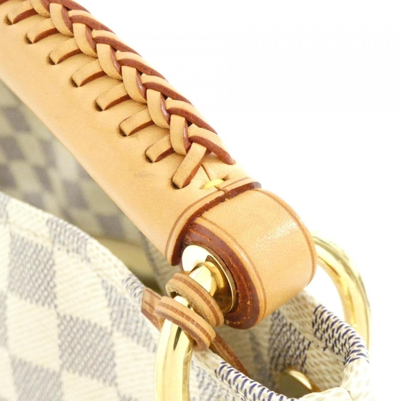 Authentic Louis Vuitton Damier Azur Artsy MM N41174 Shoulder Bag #270-004-32…