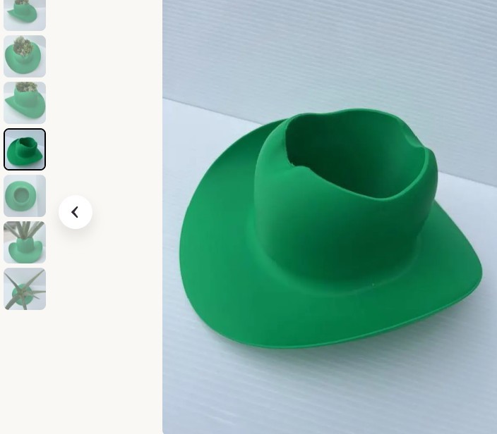 Men’s Green Solid Cowboy Hat, Western Theme Costume Accessory Headwear