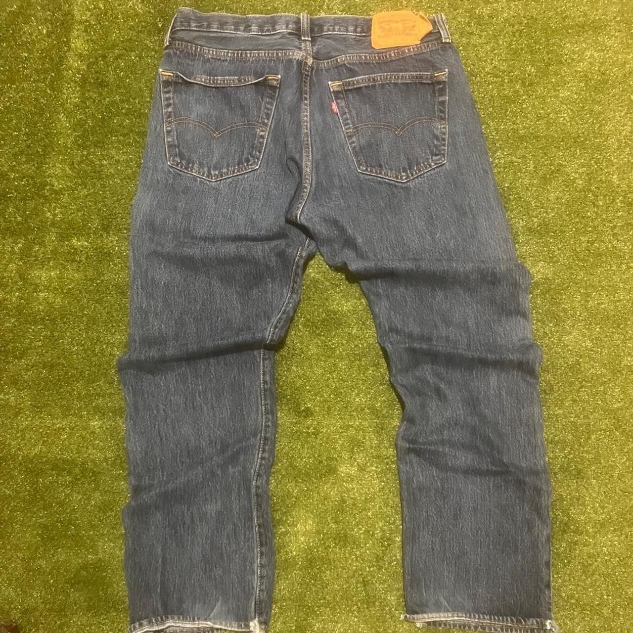 Levi’s 501 Original Fit Button Fly Straight Leg Jeans W36 L32