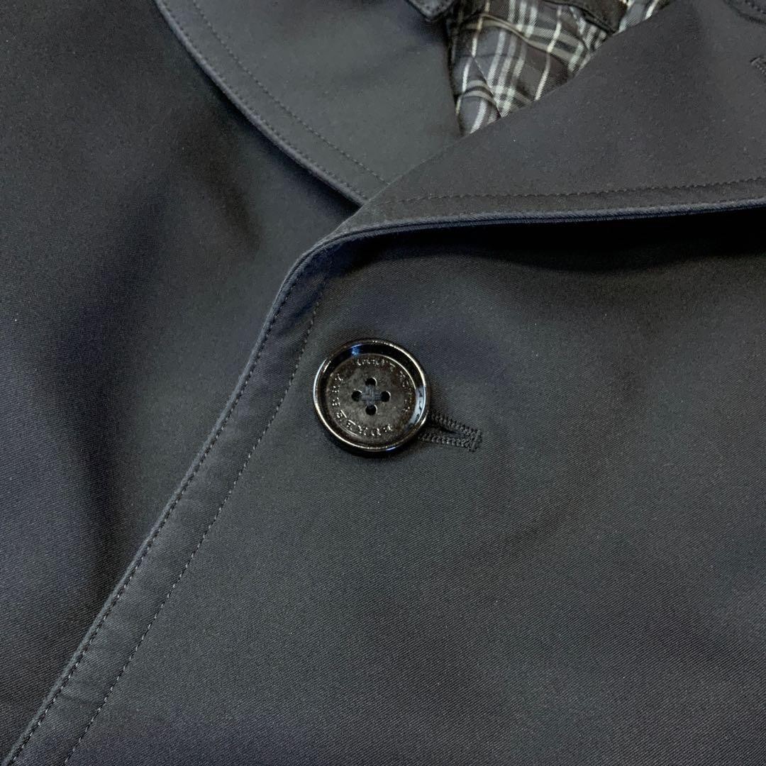 BURBERRY BLACK LABEL Nova Check Trench Coat