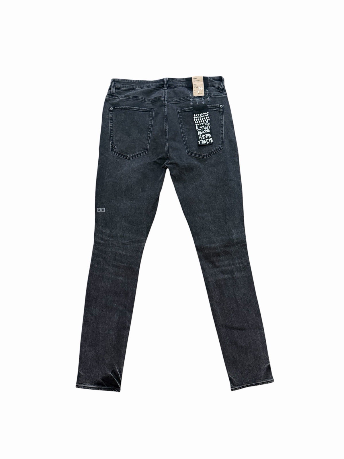 Ksubi Van Winkle Rage Black Skinny Jeans Mens Stretch Denim Size 34×32 (34/32)