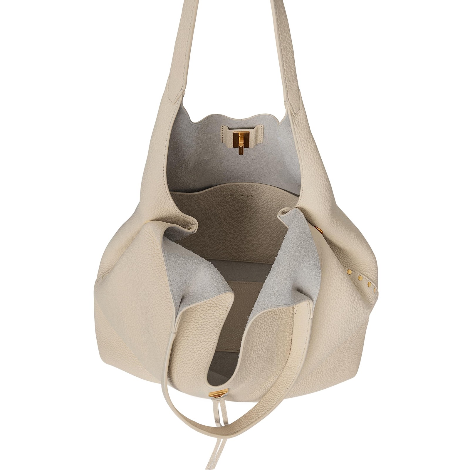 Shoulder Bag Leather Carryall Women’s Stone