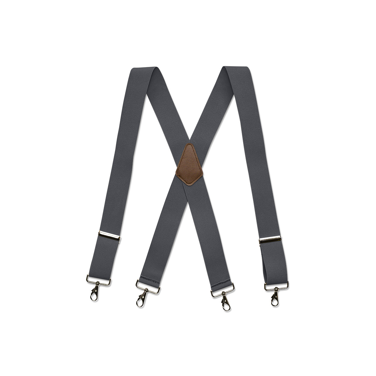 Men’s Suspenders – 1.5 width,Belt Loop, Various Colors, X Style, Snaps, USA Made