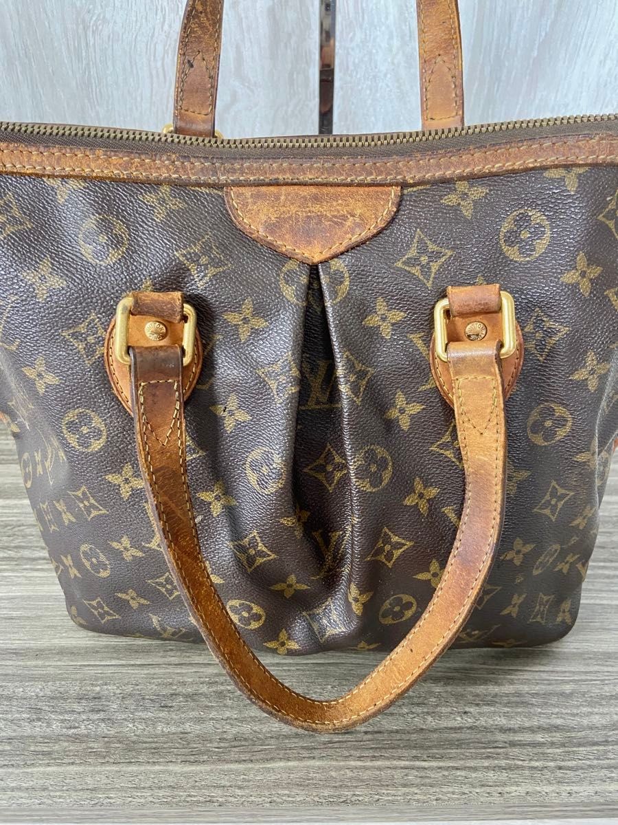LOUIS VUITTON Bag: Palermo GM M40146 Brown W30H26D17cm w/o accessories;