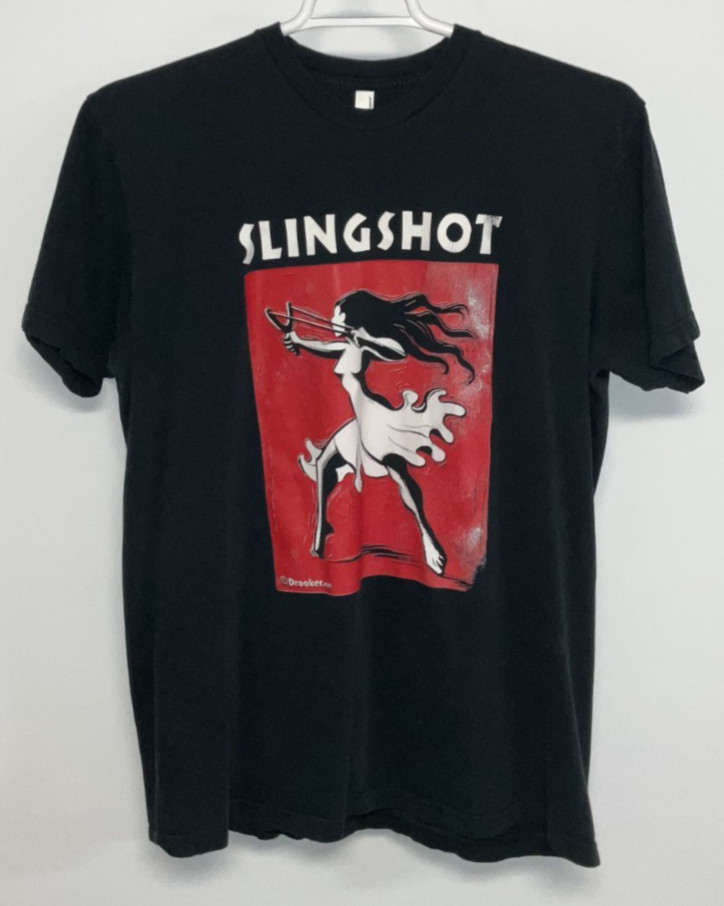 Slingshot Short Sleeve T-Shirt Men’s Extra Large Black