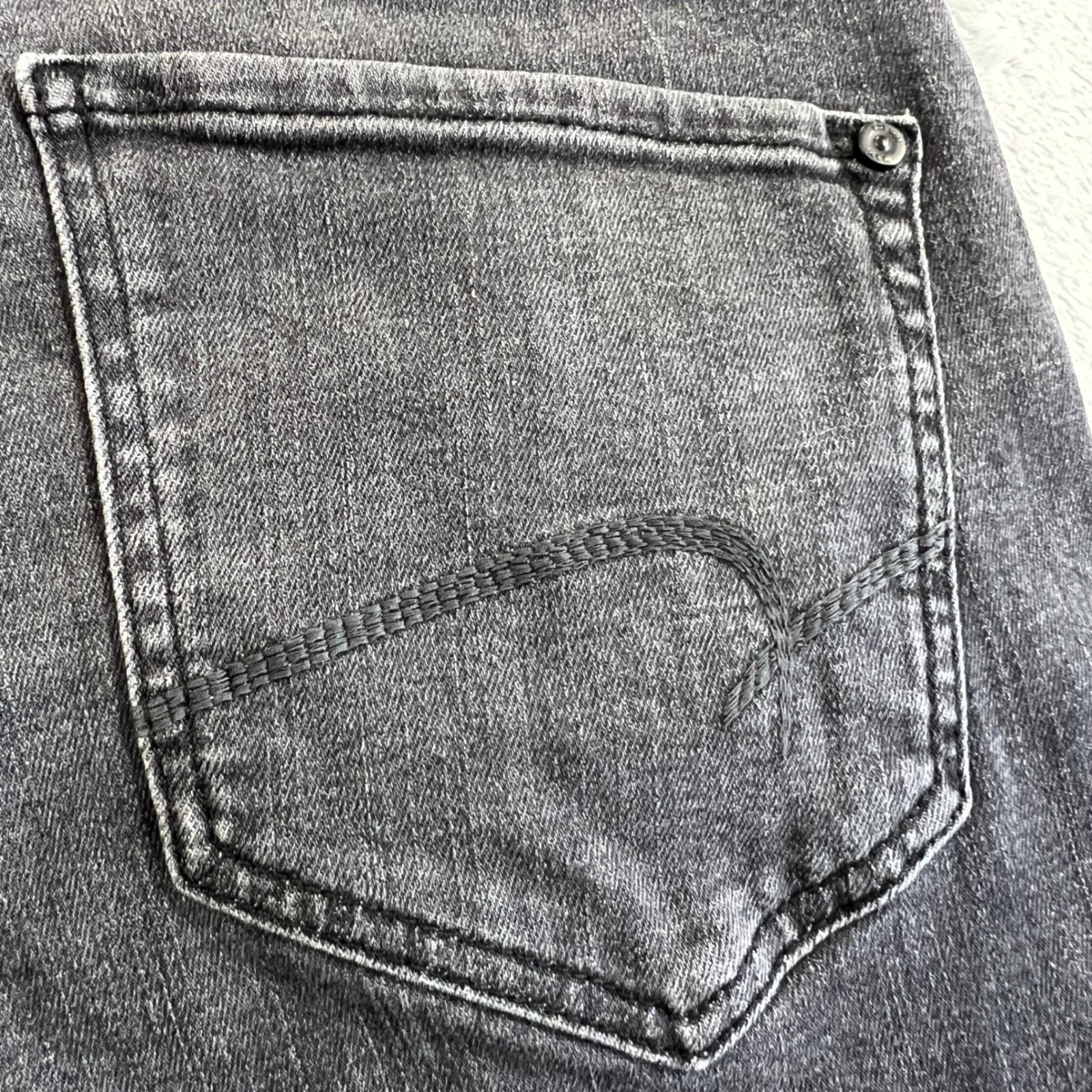 MAVI Marcus Slim Straight Leg Jeans Mens 31×32 Dark Gray Excellent Stretch Denim