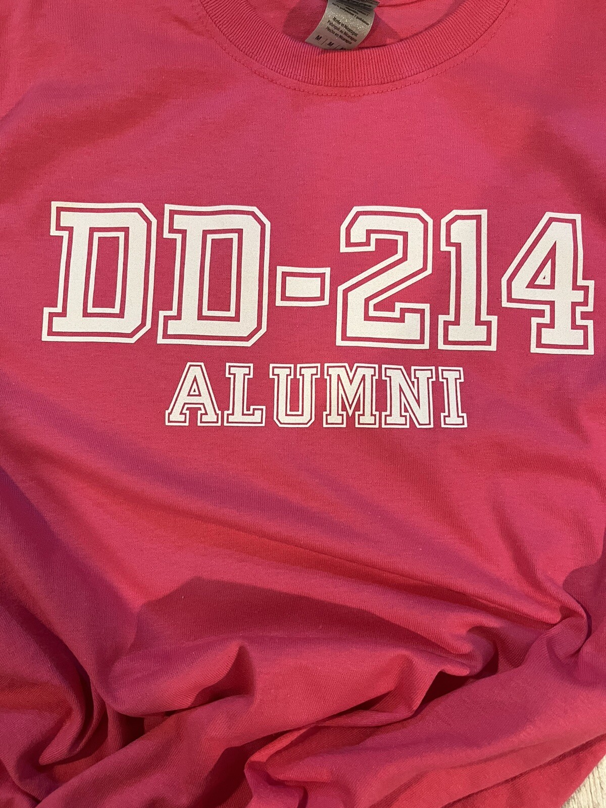Clearance DD-214 Alumni T-shirt #161 SIZE MEDIUM