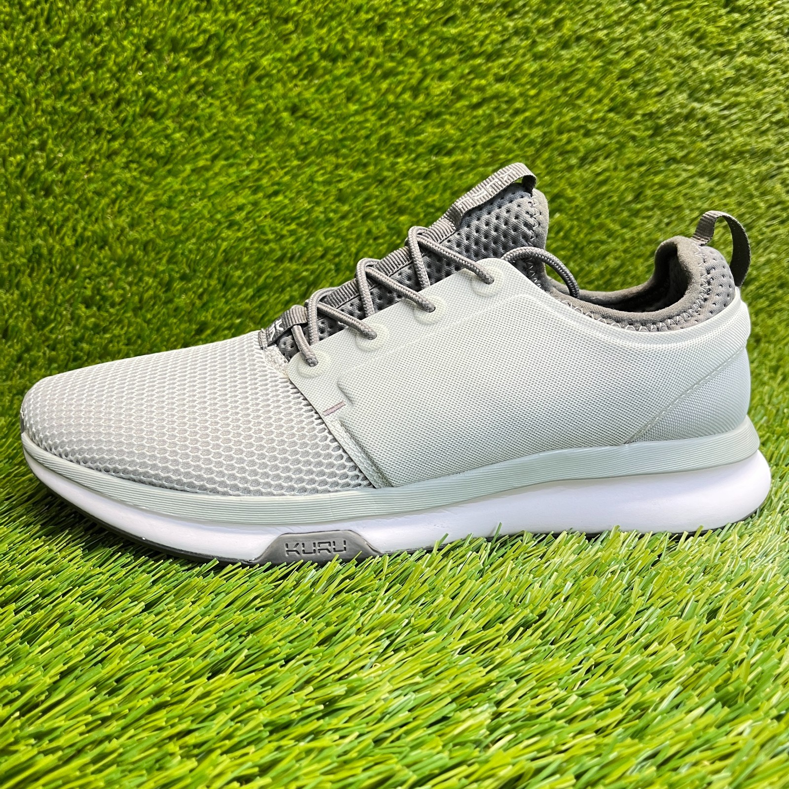 Kuru Atom Womens Size 10 Gray White Athletic Running Walking Shoes Sneakers