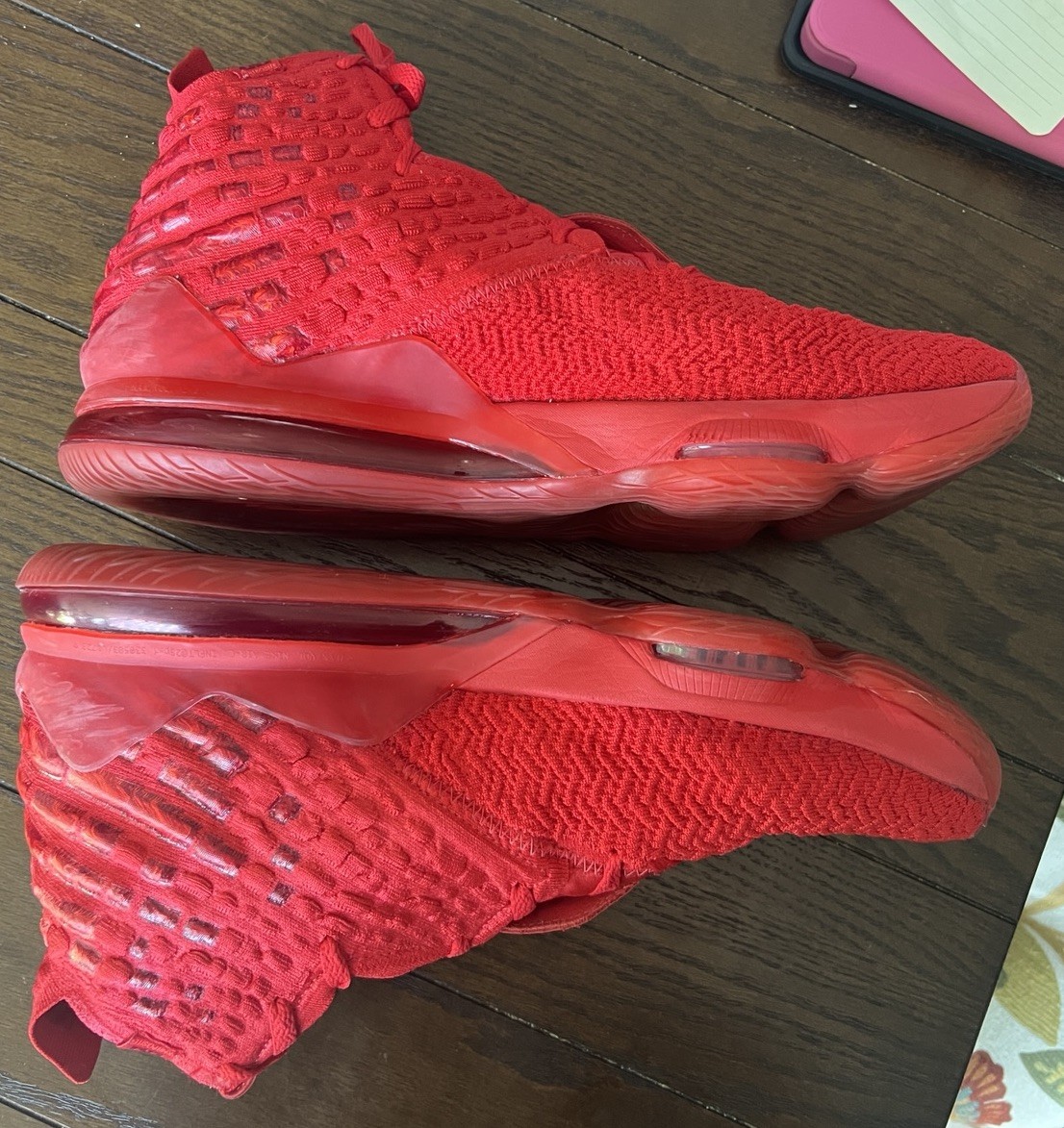 Nike Lebron XVII 17 “Red Carpet” BQ3177-600 Men’s size 14 US,Women’s Sz 15.5 Box